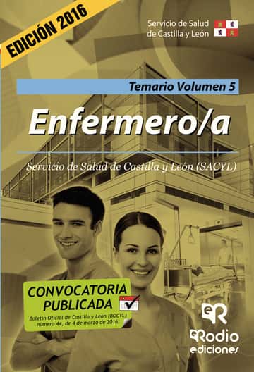 Enfermero/a. Temario. Volumen 5. Servicio de Salud de Castilla y León