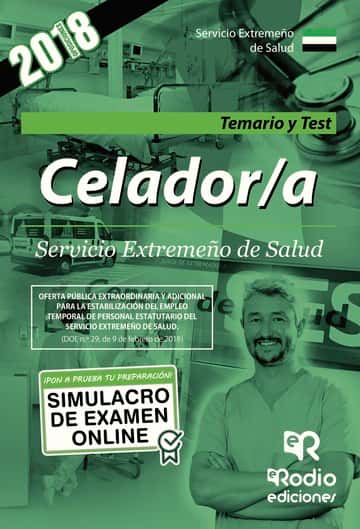 Celador/a Servicio Extremeño de Salud. Temario y Test