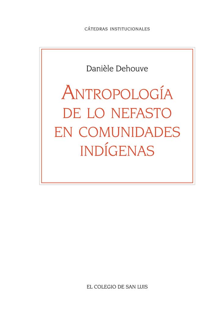 Antropología de lo nefasto en comunidades indígenas