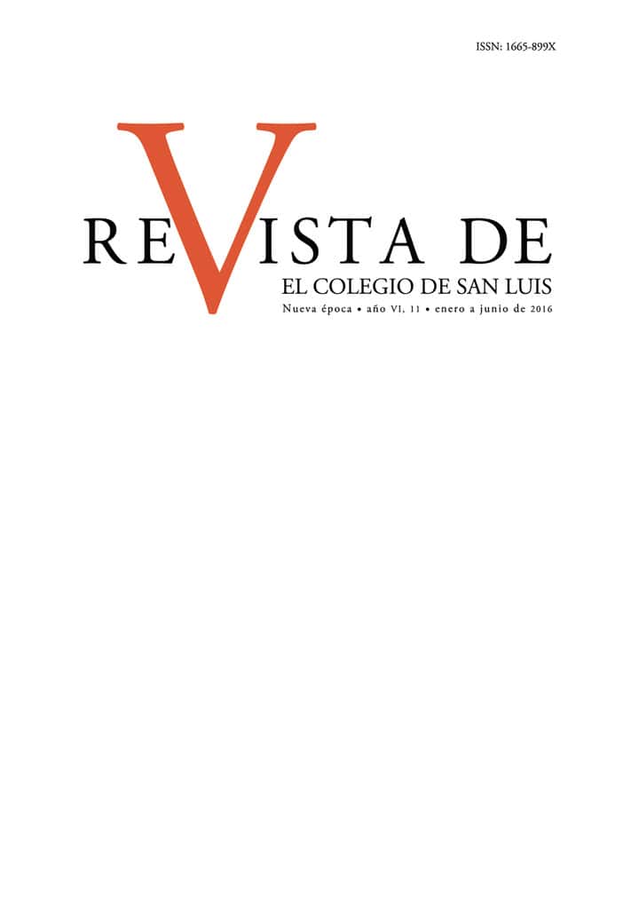 Revista de El Colegio de San Luis 11