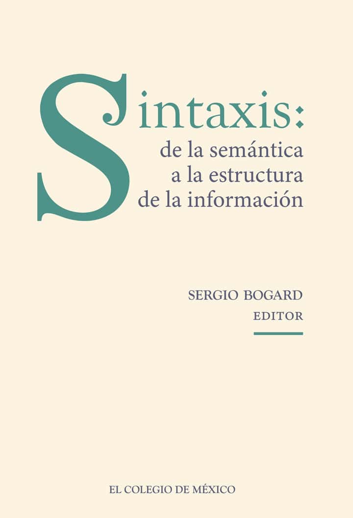 Sintaxis: de la semántica a la estructura de la información
