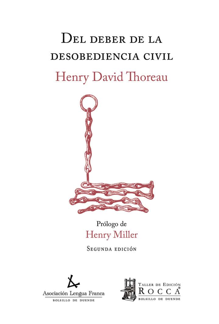El deber de la desobediencia civil