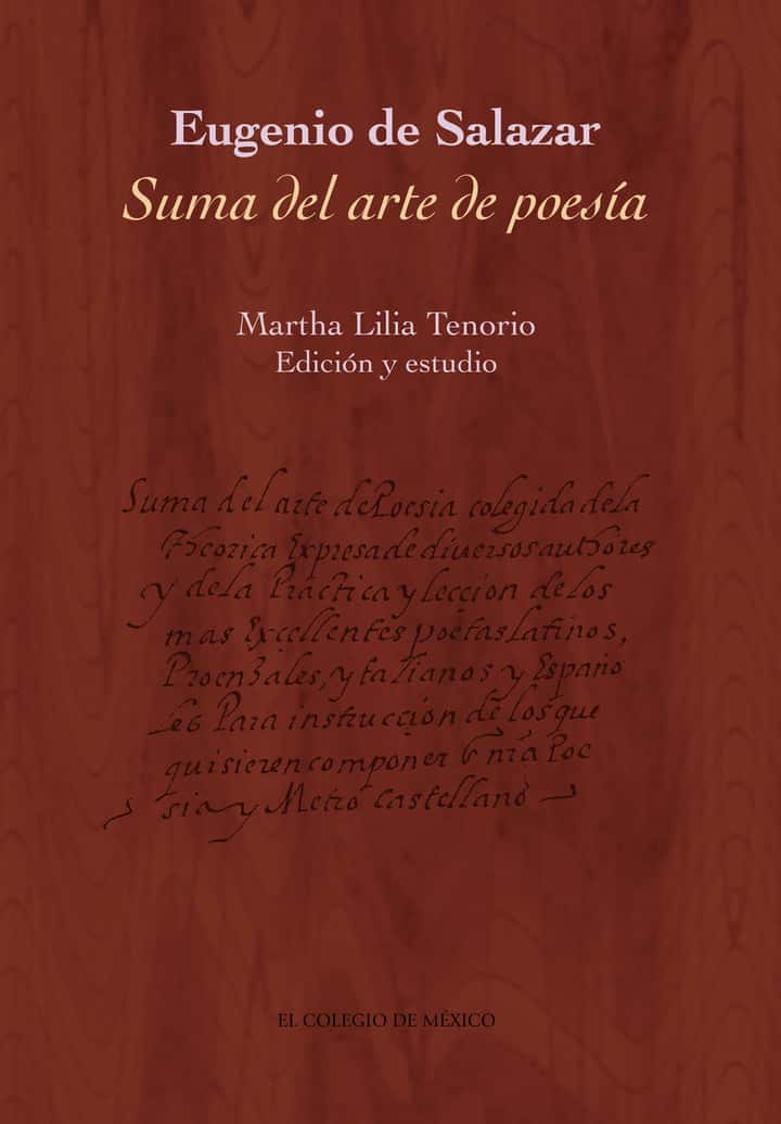 Eugenio de Salazar.: Suma del arte de poesía