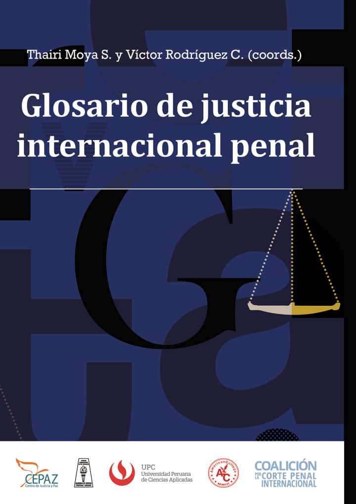 Glosario de justicia internacional penal