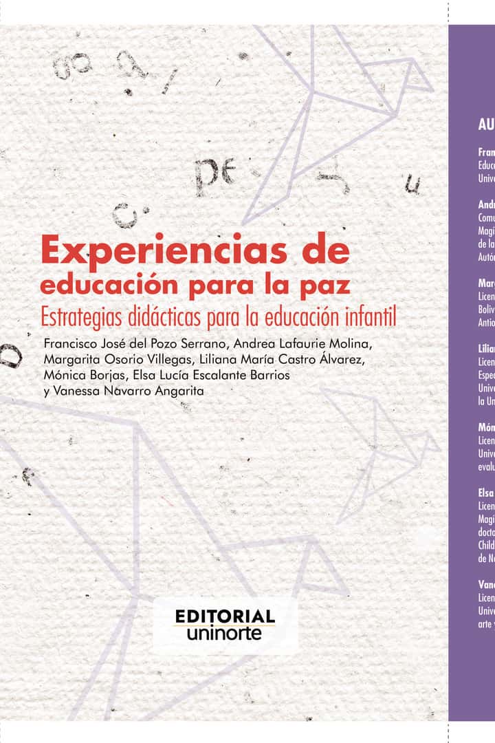 Experiencias de educación para la paz: Estrategias didácticas para la educación infantil