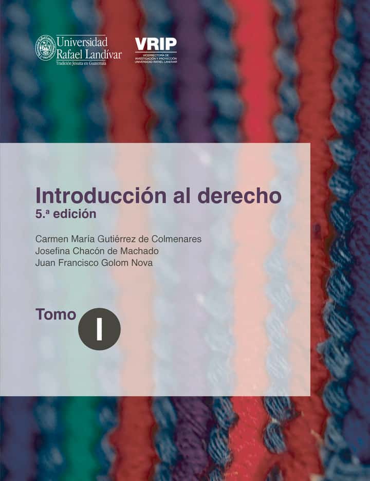 Introducción al derecho quinta edición, tomo I