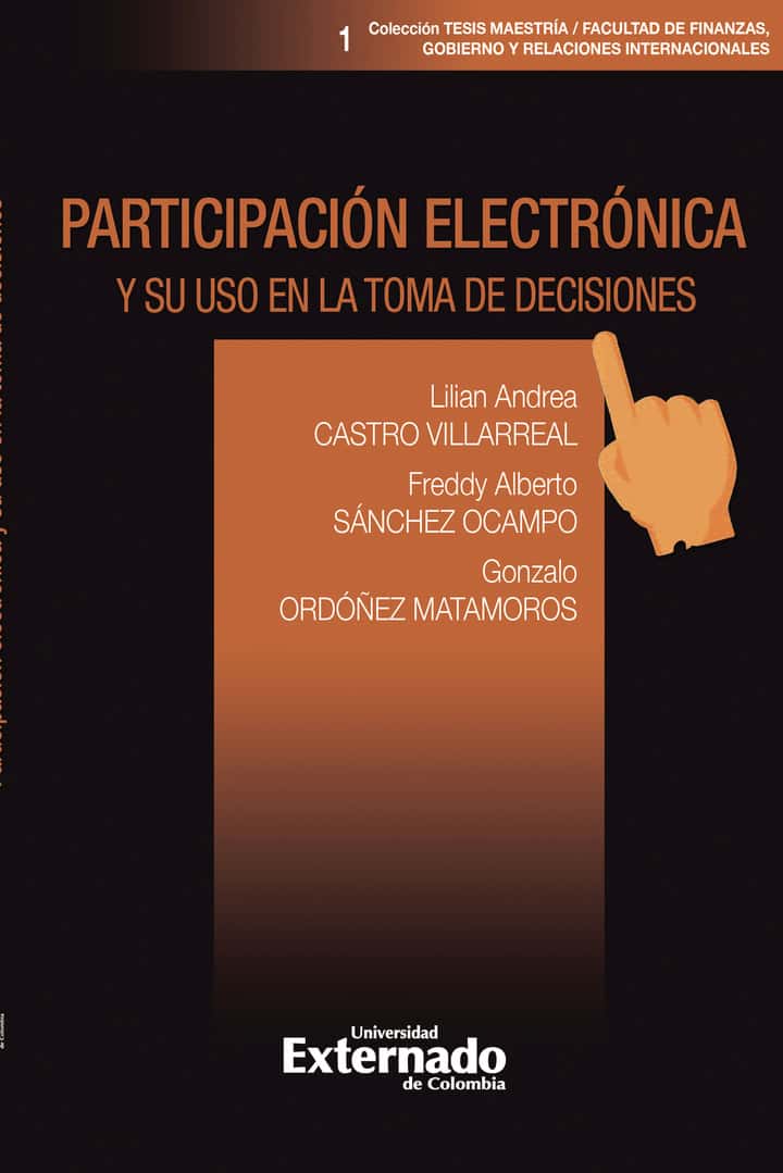Participación electrónica y su uso en la toma de decisiones