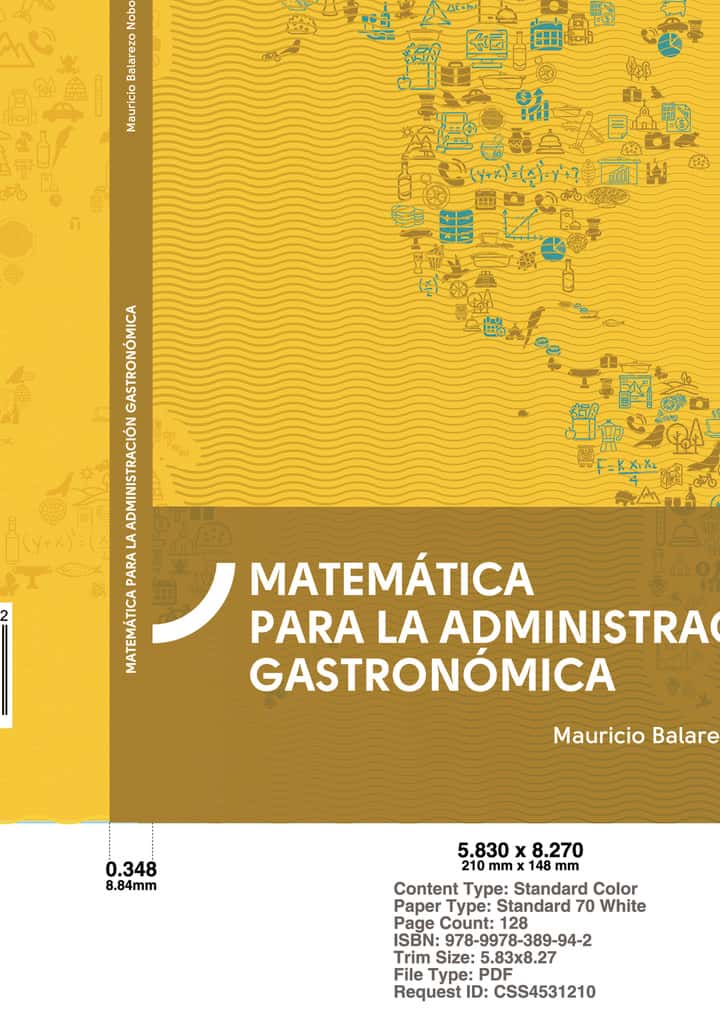 Matemática para la administración gastronómica