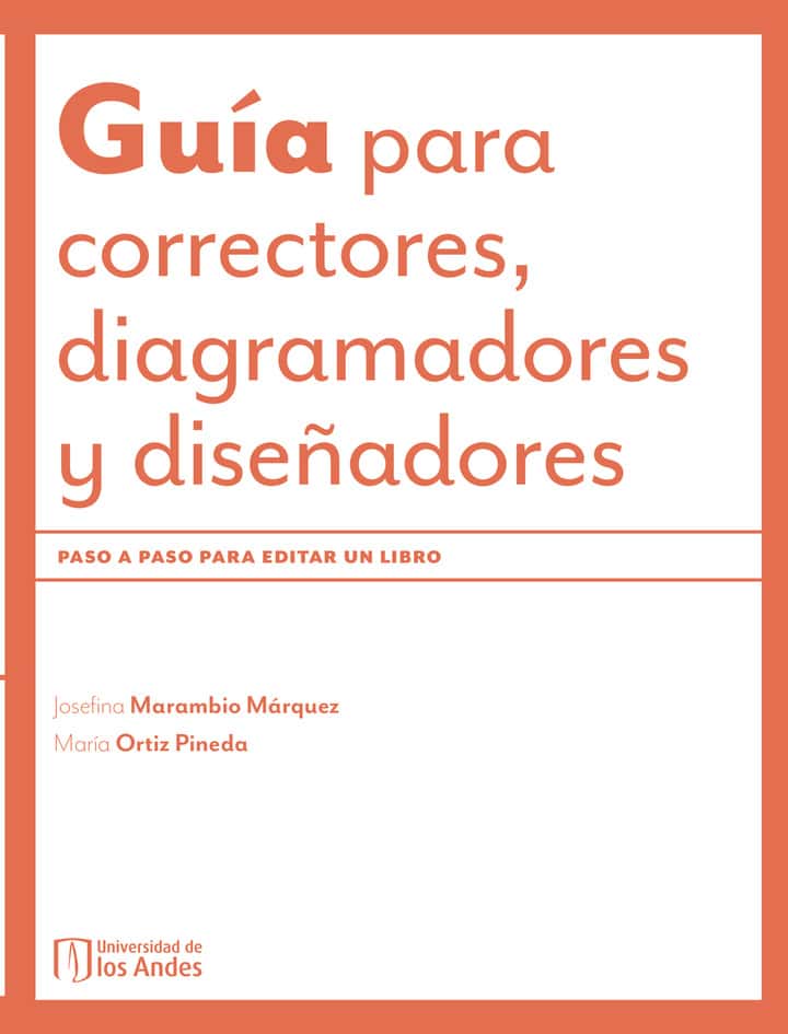 Guía para correctores, diagramadores y diseñadores
