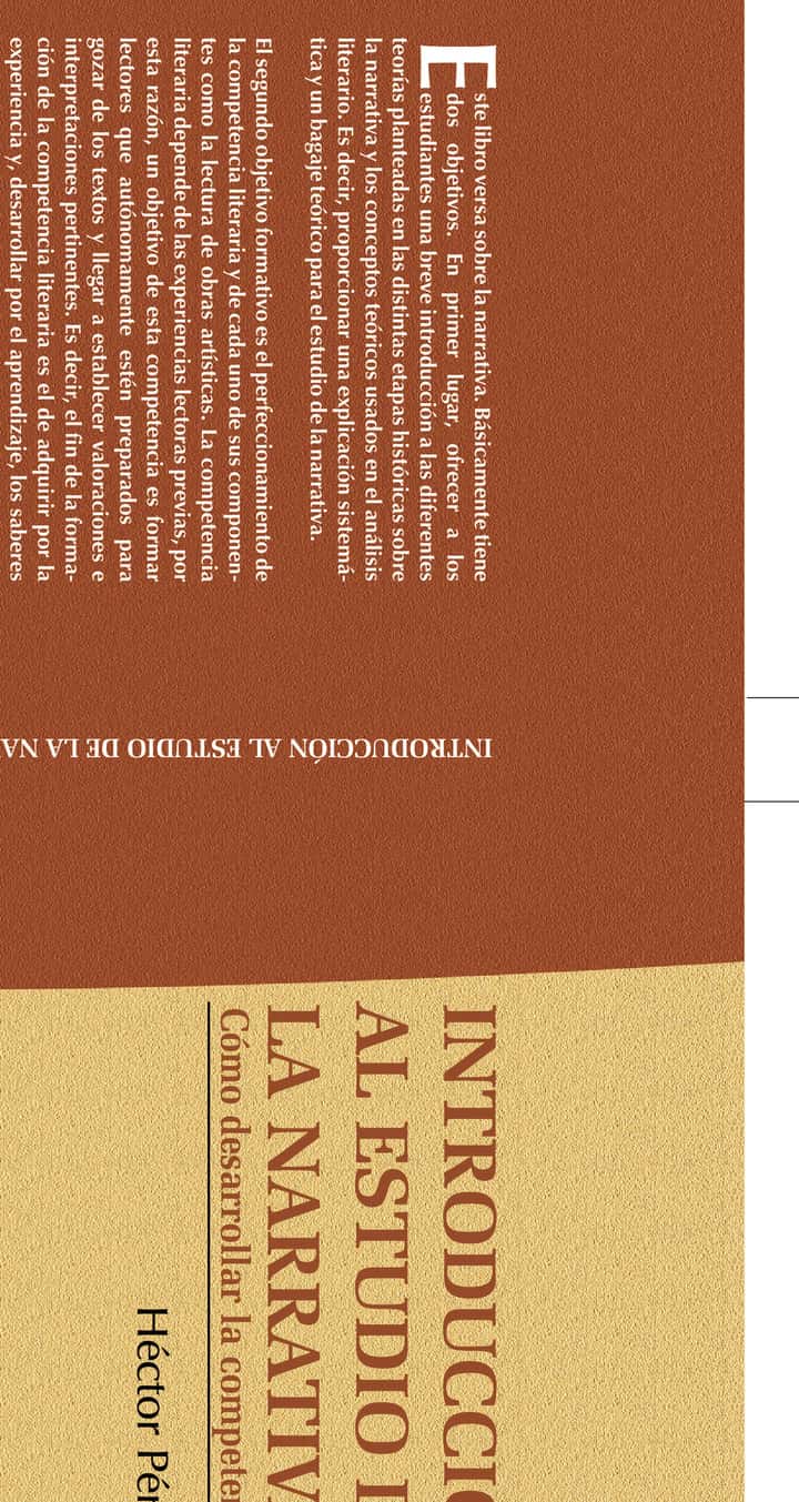 Introducción al estudio de la narrativa