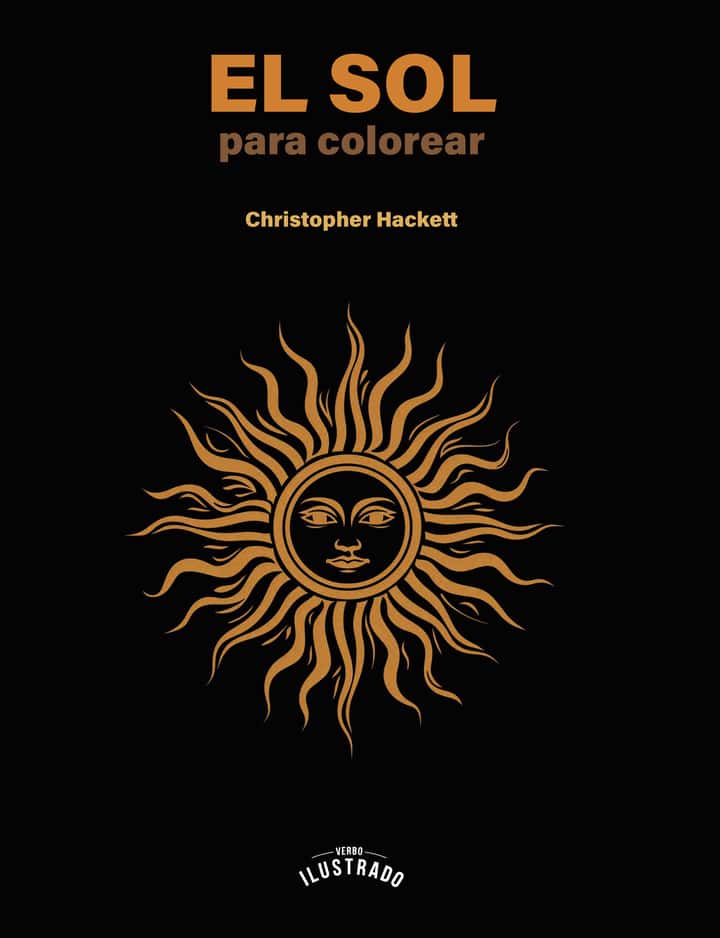 El sol para colorear