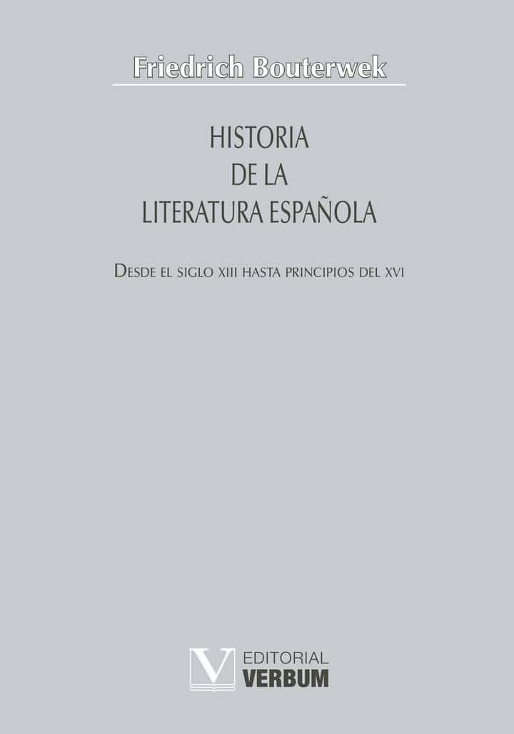 Historia de la literatura española