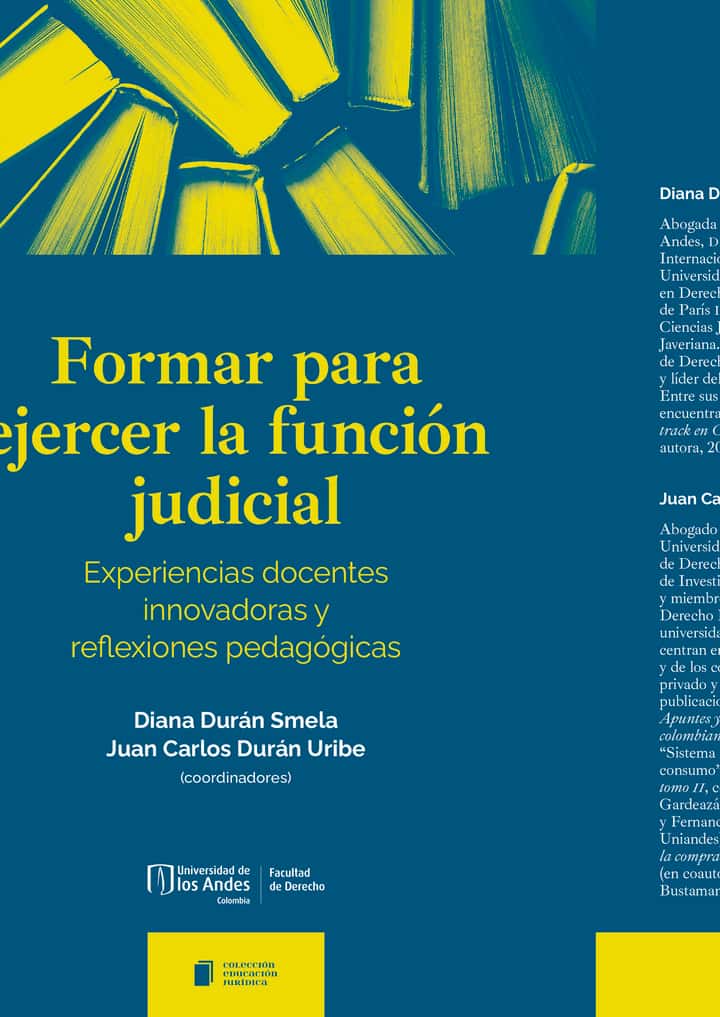 Formar para ejercer la función judicial: Experiencias docentes innovadoras y reflexiones pedagógicas