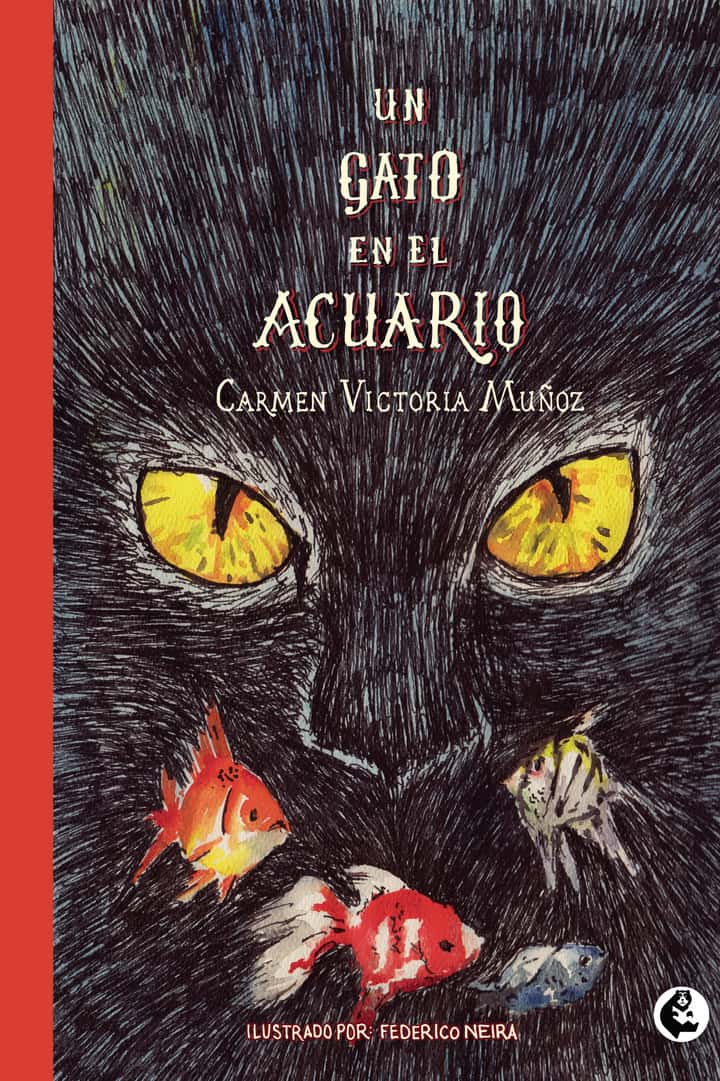 Un gato en el acuario