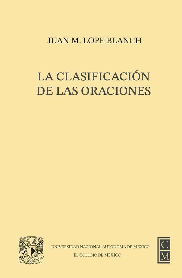 La clasificación de las oraciones: historia de un lento proceso