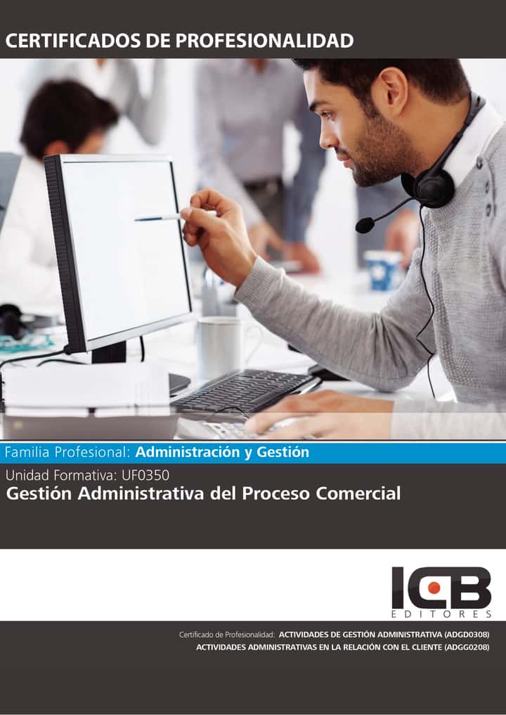 UF0350: Gestión Administrativa del Proceso Comercial.