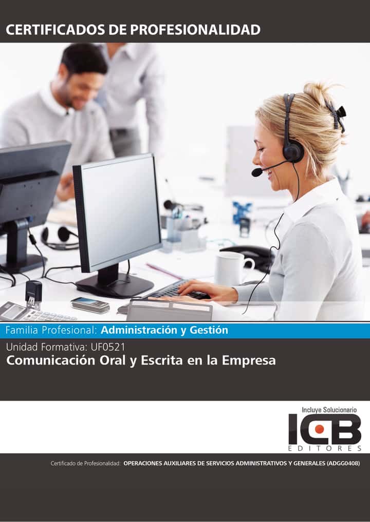 UF0521: Comunicación Oral y Escrita en la Empresa