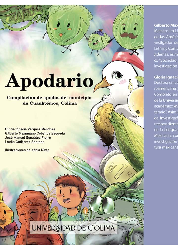 Apodario: Compilación de apodos del municipio de Cuauhtémoc, Colima