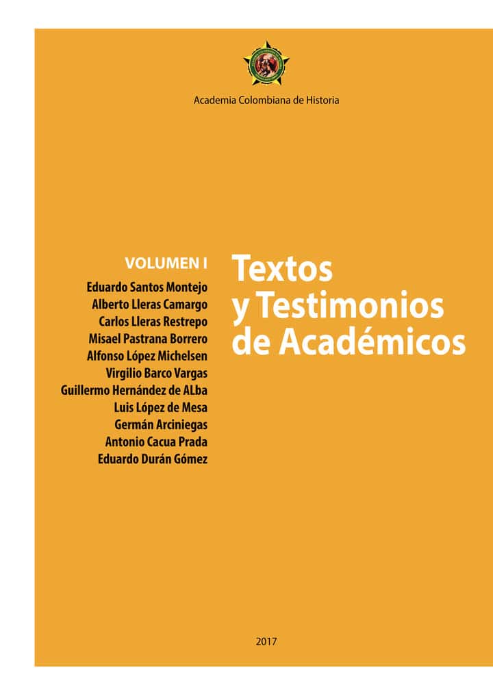 Textos y testimonios de académicos