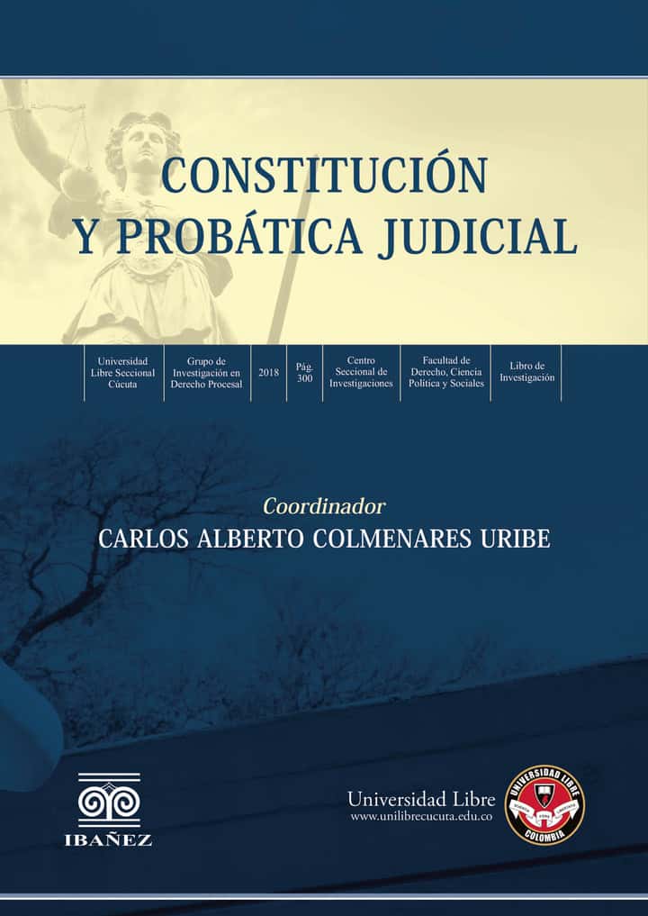 Constitución y probática judicial