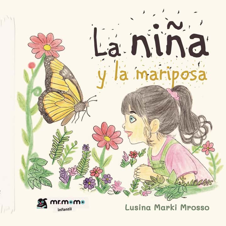 La niña y la mariposa