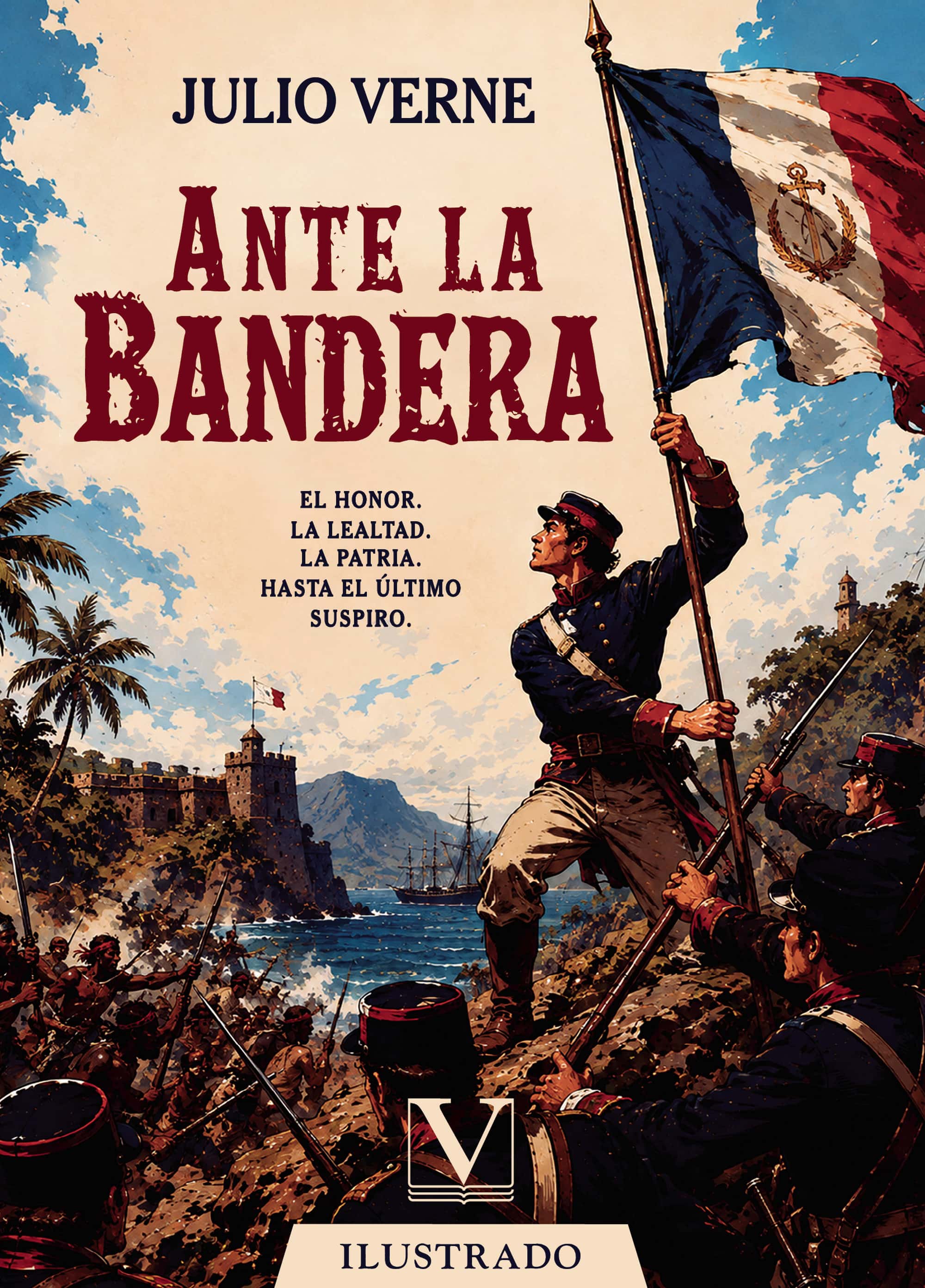 Ante la bandera