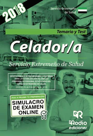 Celador/a Servicio Extremeño de Salud. Temario y Test