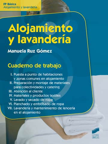 Alojamiento y lavandería. Cuaderno de trabajo