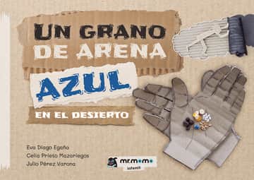 Un grano de arena azul en el desierto