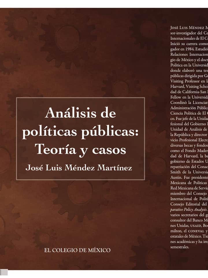 Análisis de políticas públicas:: Teoría y casos