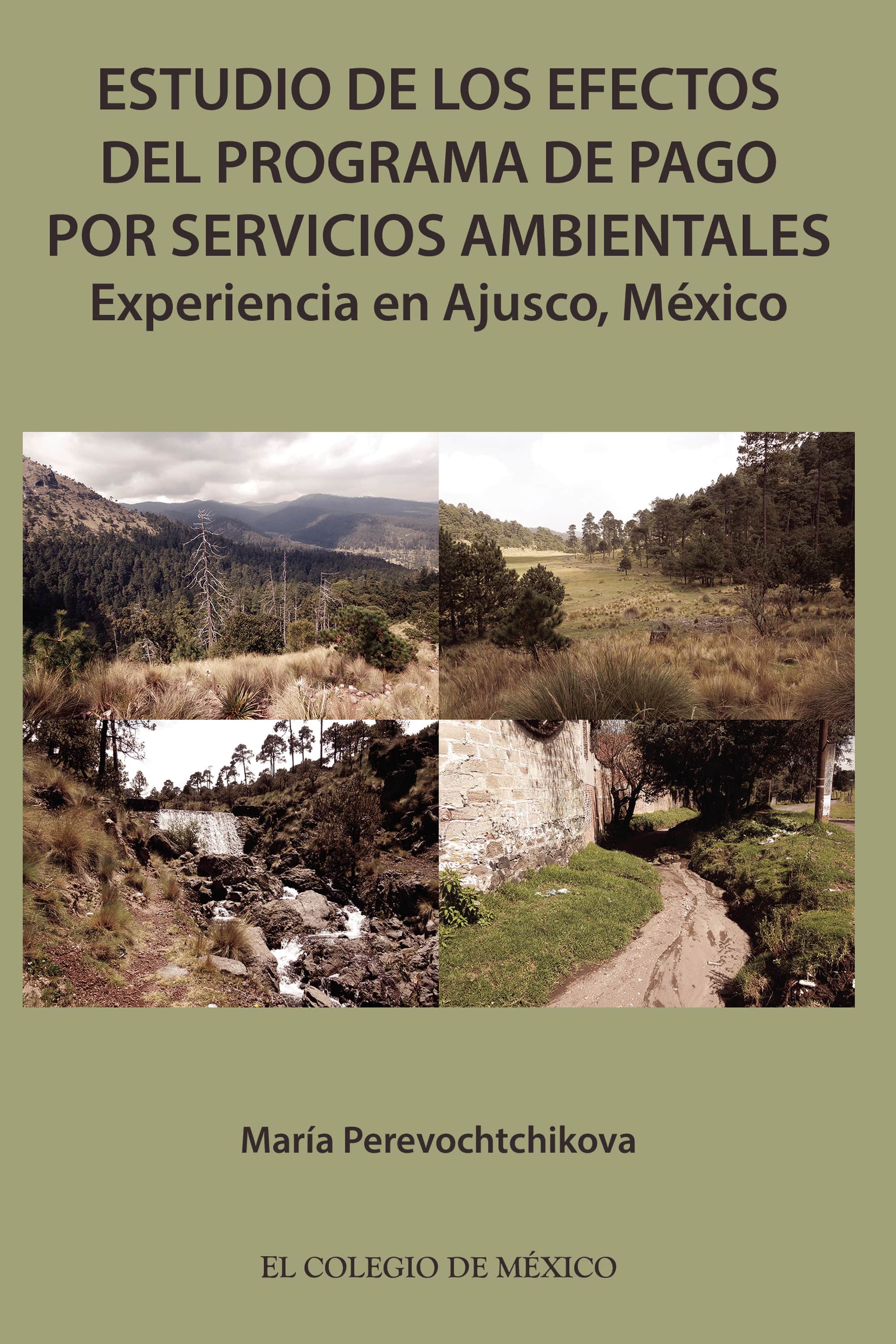 Estudio de los efectos del programa de pago por servicios ambientales.: Experiencia en Ajusco, México