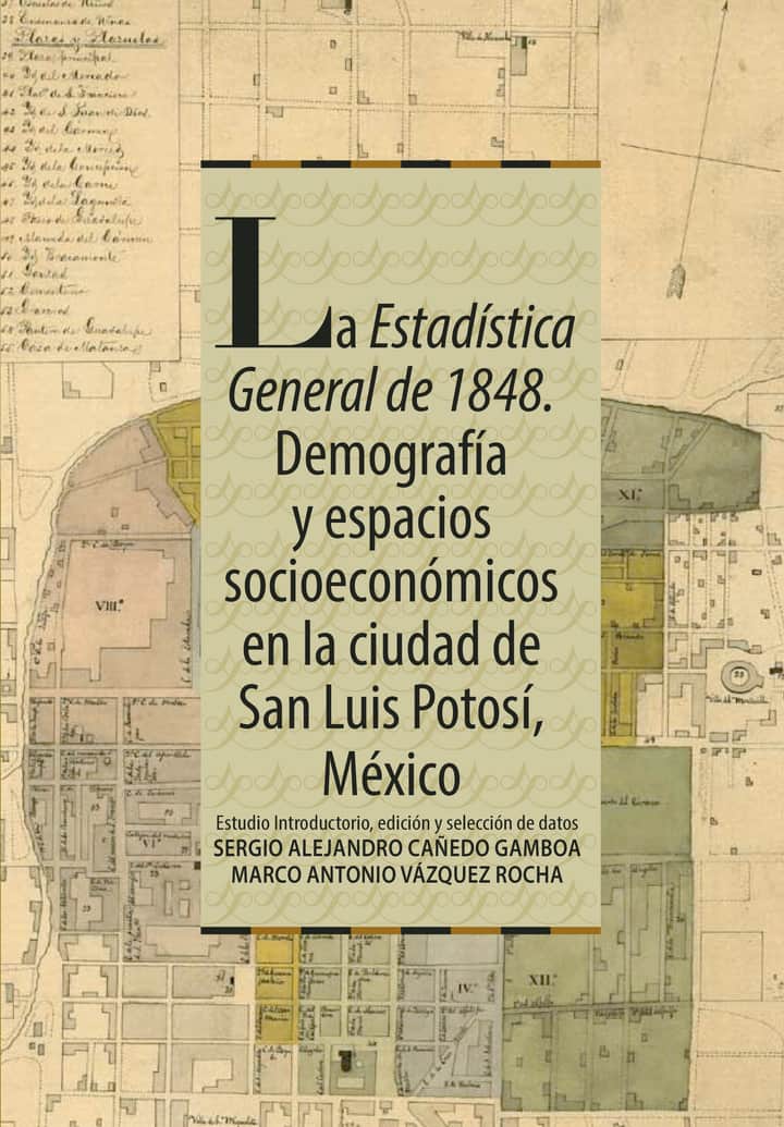La Estadística General de 1848. Demografía y espacios socioecómicos en la ciudad de San Luis Potosí, México