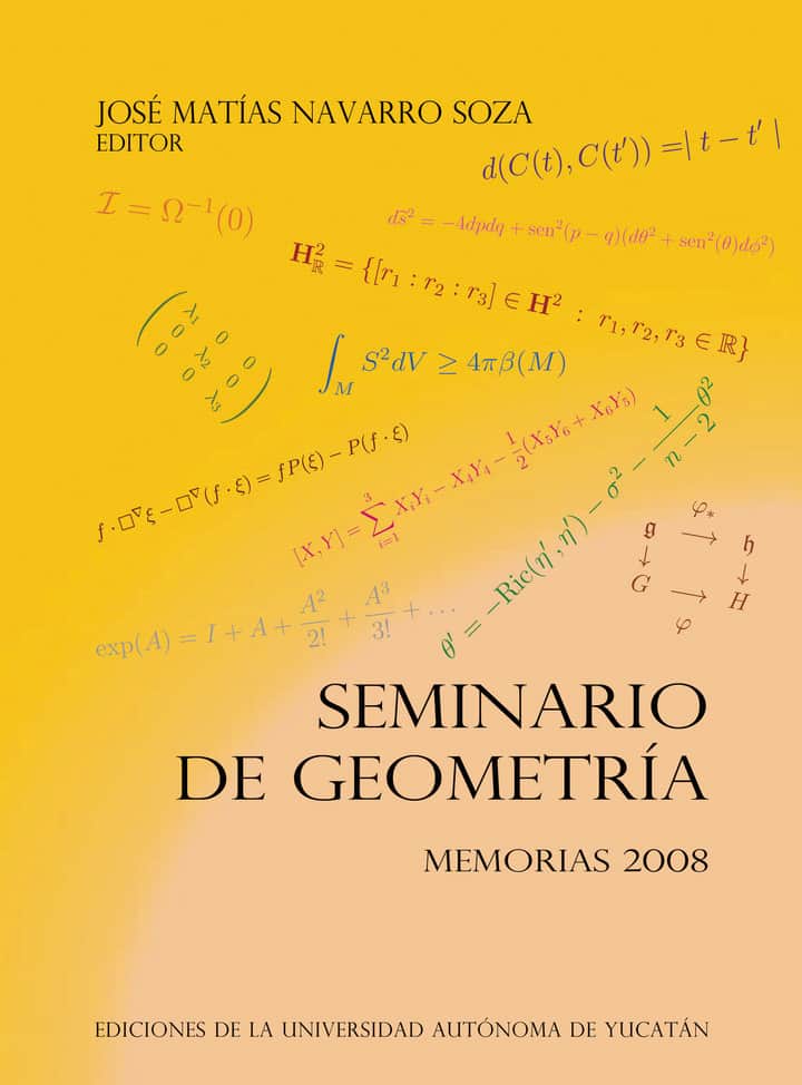 Seminario de geometría: Memorias de 2008