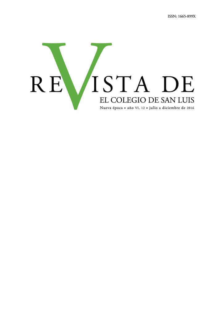 Revista de El Colegio de San Luis 12