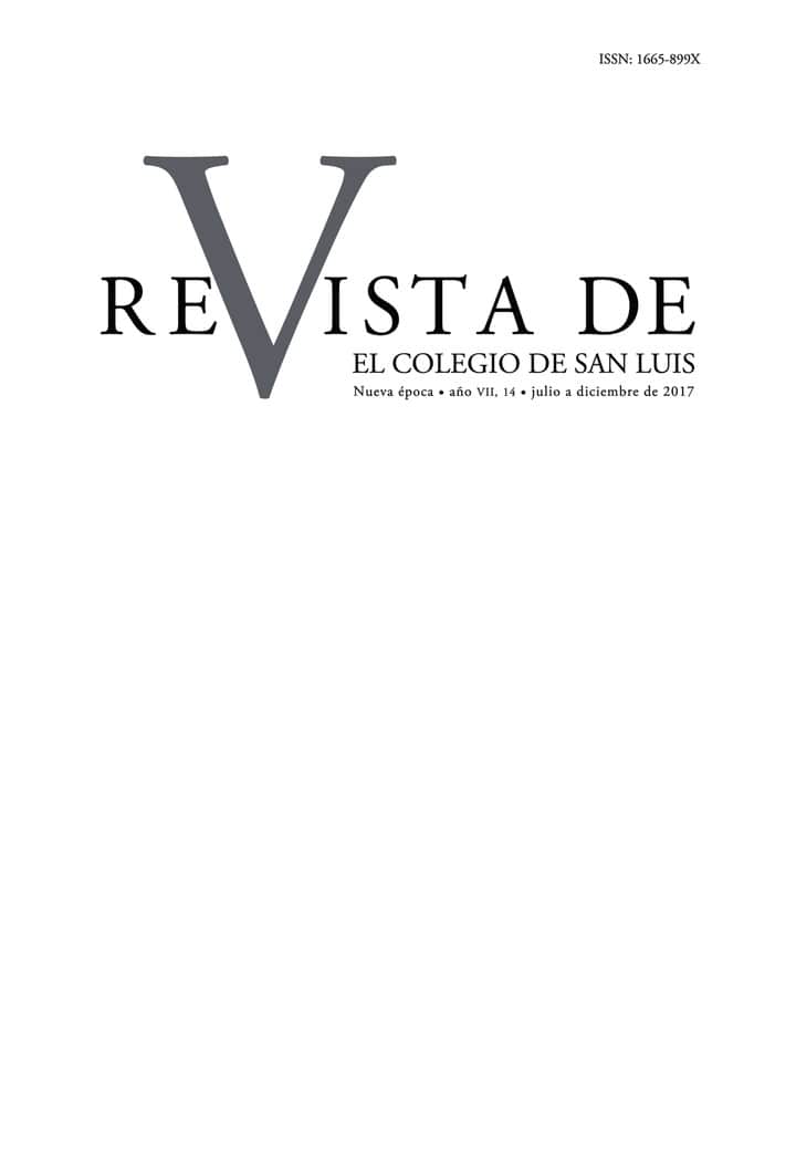 Revista de El Colegio de San Luis 14