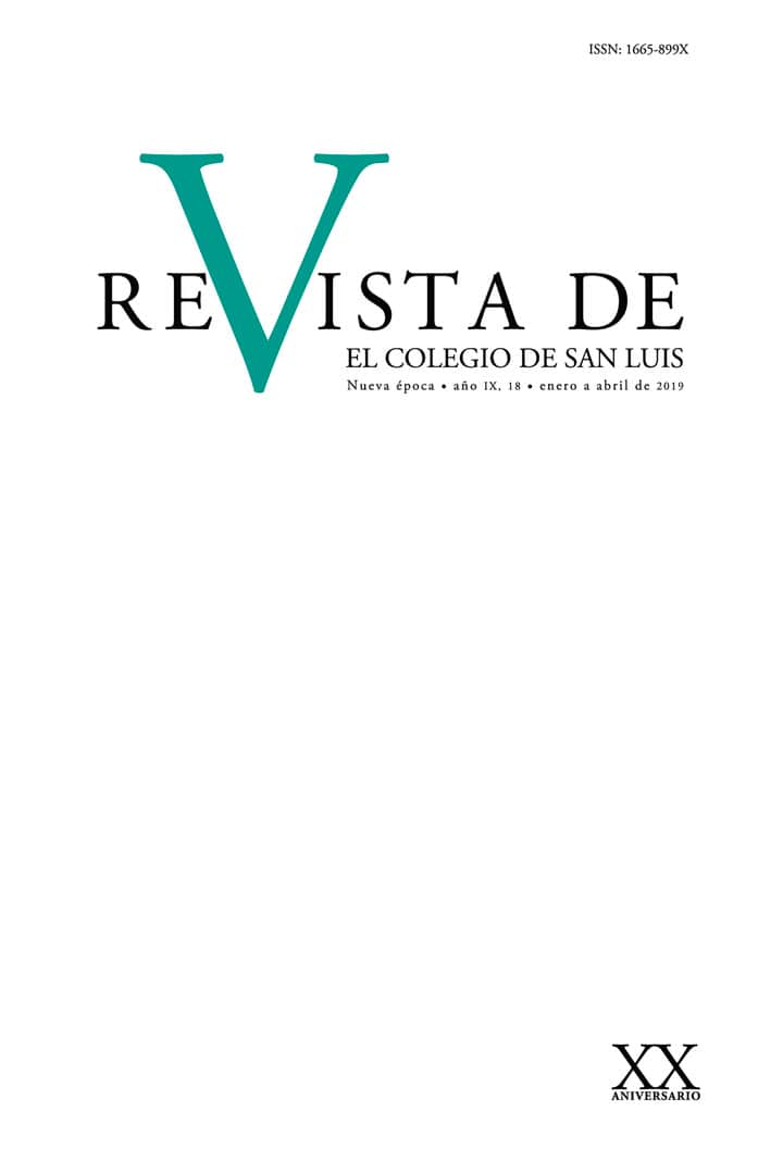 Revista de El Colegio de San Luis 18