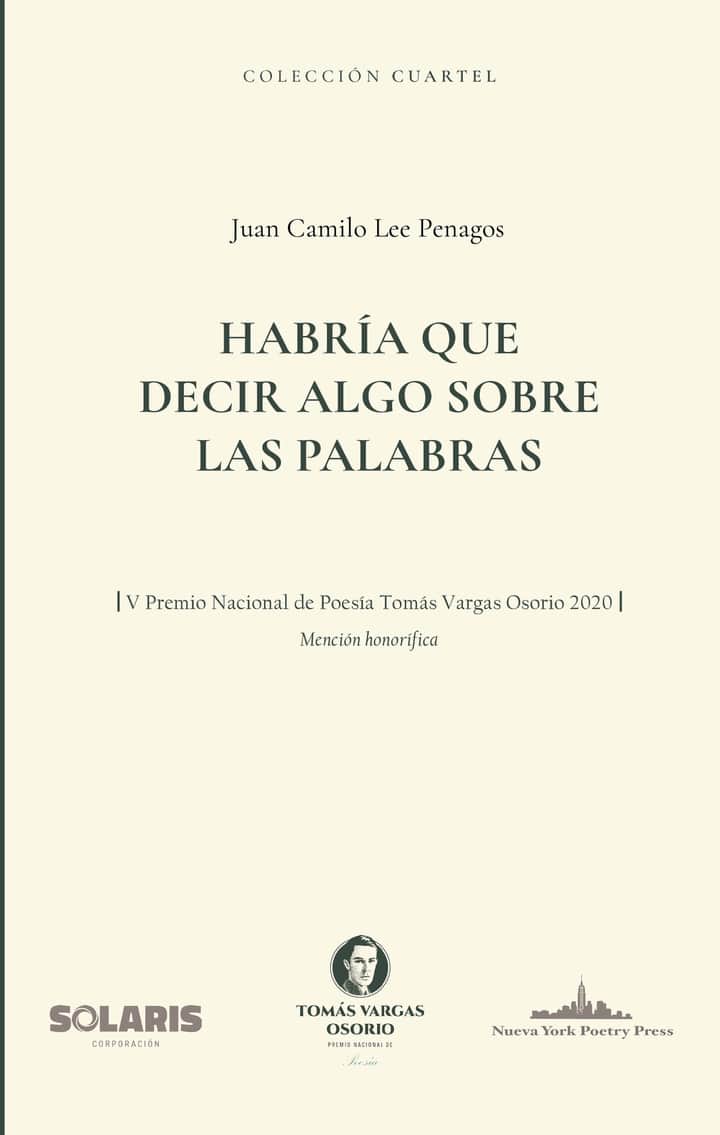 Habría que decir algo sobre las palabras