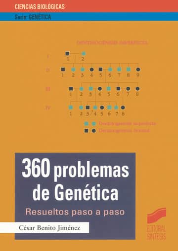 360 Problemas de genética. Resueltos paso a paso