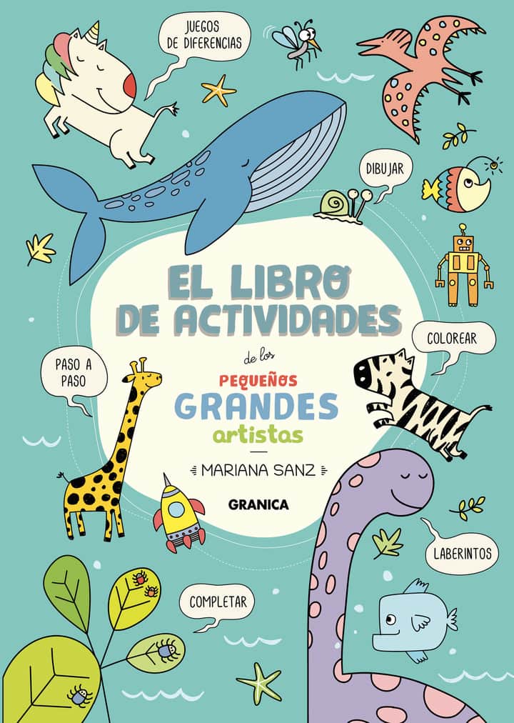 El libro de actividades de los pequeños grandes artistas