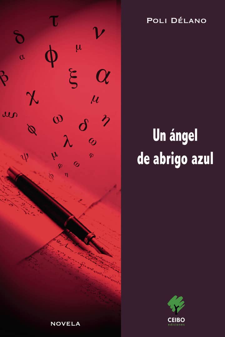 Un ángel de abrigo azul
