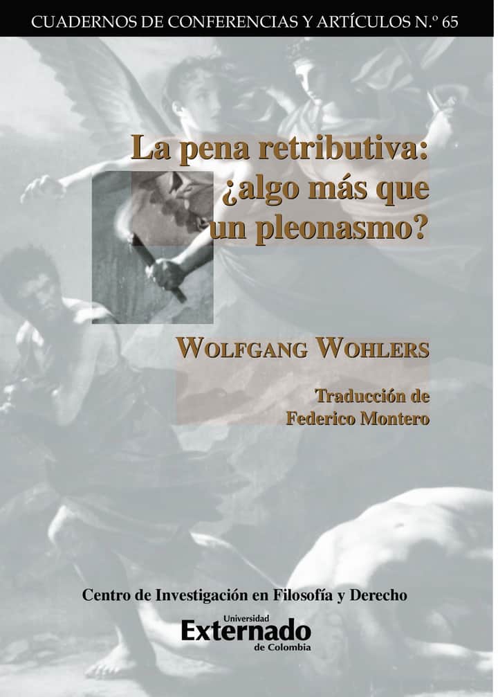 La pena retributiva: ¿algo más que un pleonasmo?