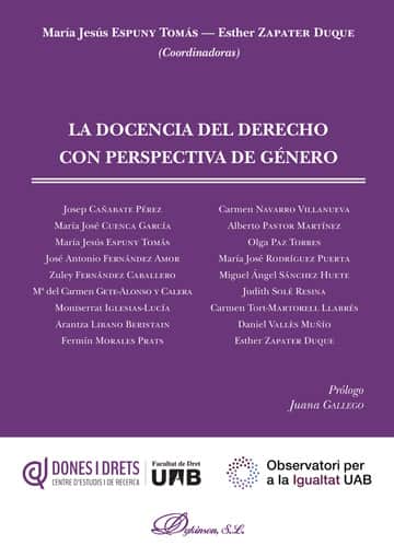 La docencia del derecho con perspectiva de género.