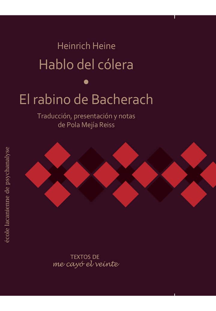 Habló el cólera, el rabino de Bacherach