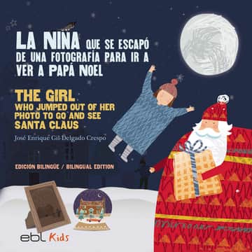 La niña que se escapó de una fotografía para ir a ver a Papá Noel
