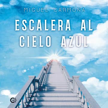 Escalera al cielo azul