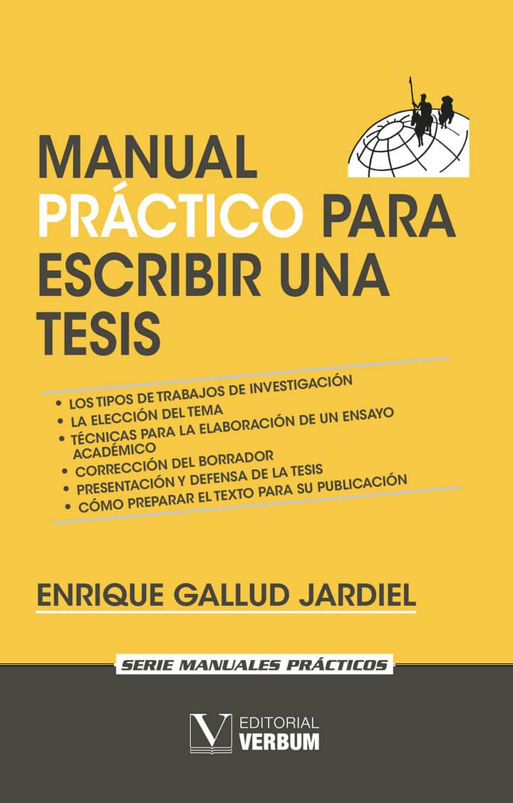 Manual práctico para escribir una tesis