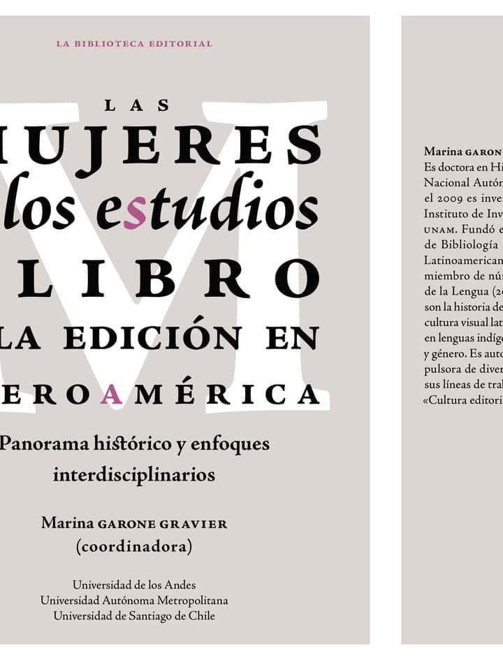 Las mujeres y los estudios del libro y la edición en Iberoamérica