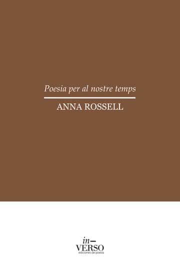 POESIA PER AL NOSTRE TEMPS