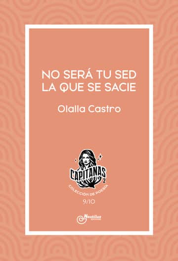 NO SERÁ TU SED LA QUE SE SACIE