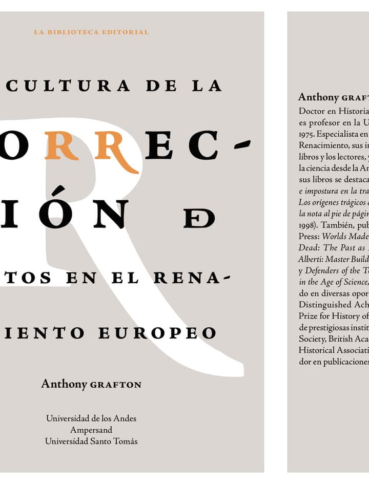 La cultura de la corrección de textos en el Renacimiento europeo